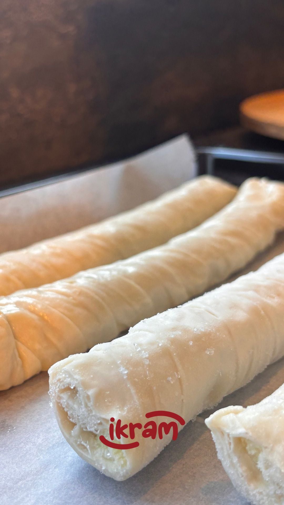 Ispanak- Peynirli Rulo Börek