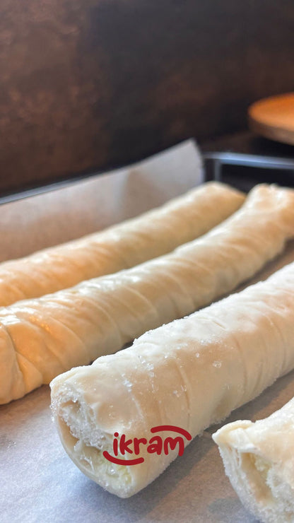 Ispanak- Peynirli Rulo Börek